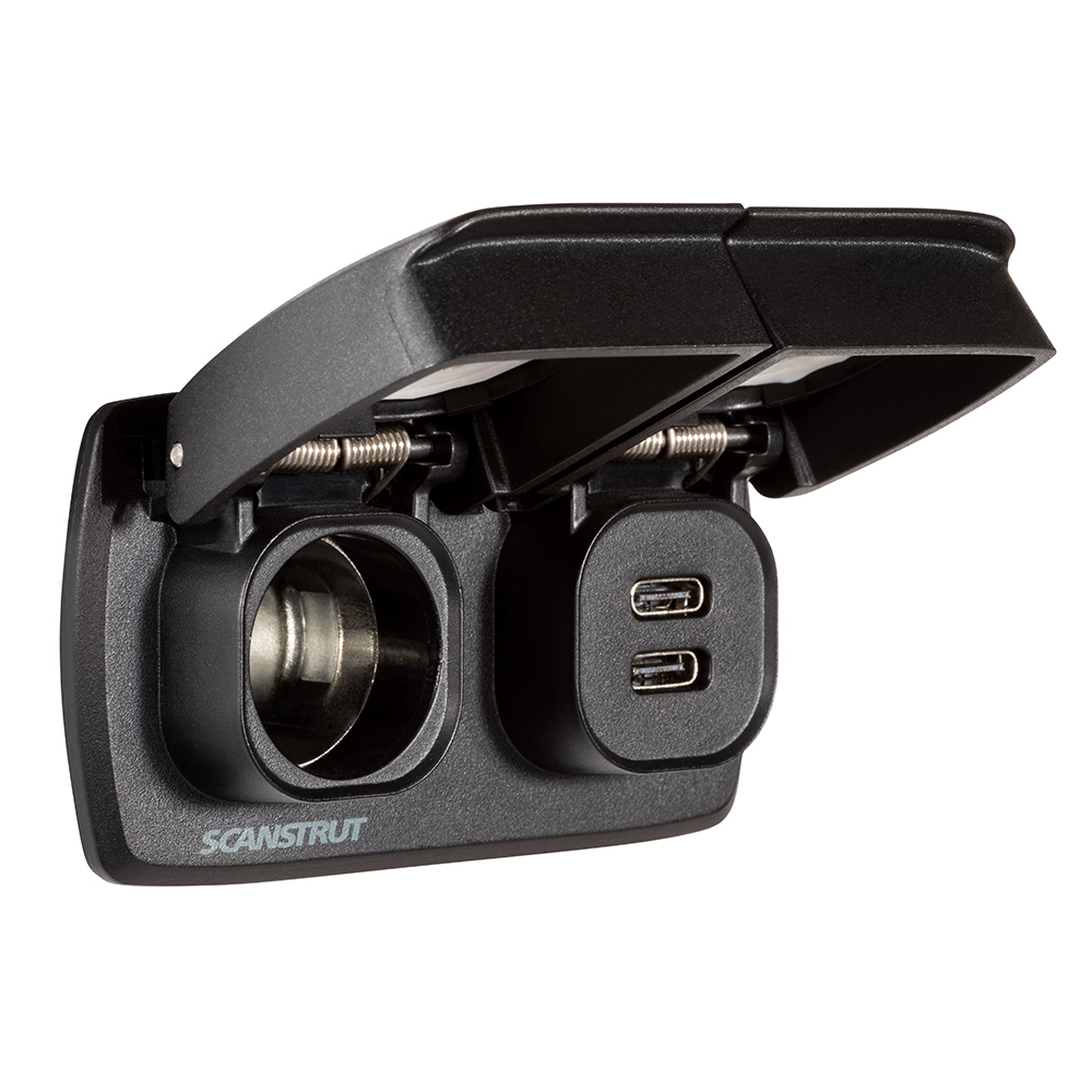 SCANSTRUT FLIP PRO MULTI DUAL USB-C WITH 12V POWER SOCKET