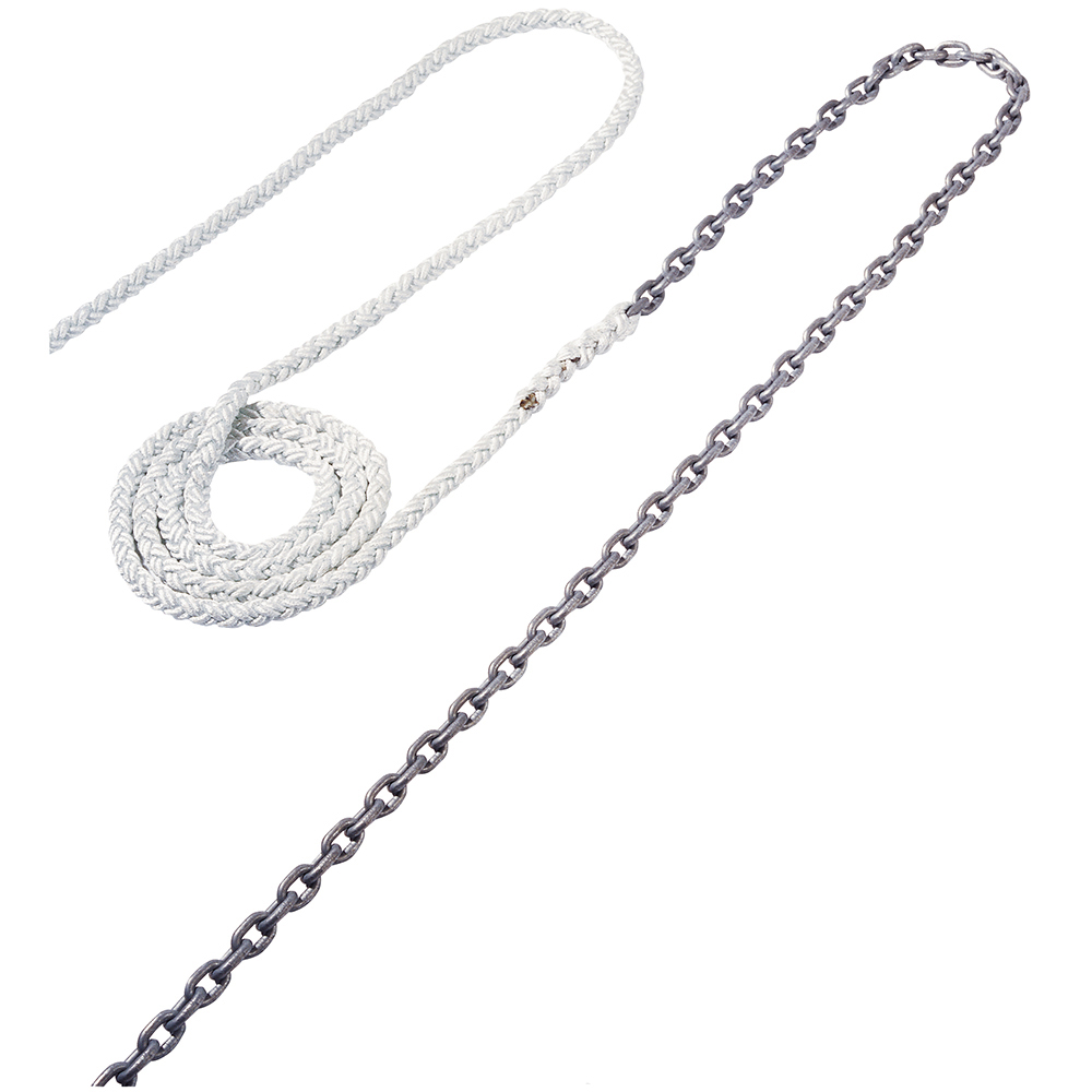MAXWELL ANCHOR RODE 30' 5/16" CHAIN TO 150' 5/8" NYLON BRAID