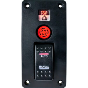 SEA DOG BILGE PUMP WATER ALARM PANEL W/SWITCH