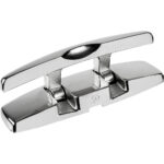 SEA DOG 6" SS RECTANGLE FOLDING CLEAT W/HEX BOLTS