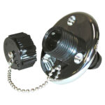 T-H MARINE WASHDOWN VALVE W/ CHROMED BASE