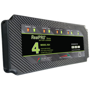 DUAL PRO REALPRO SERIES 24A 4 BANK BATTERY CHARGER