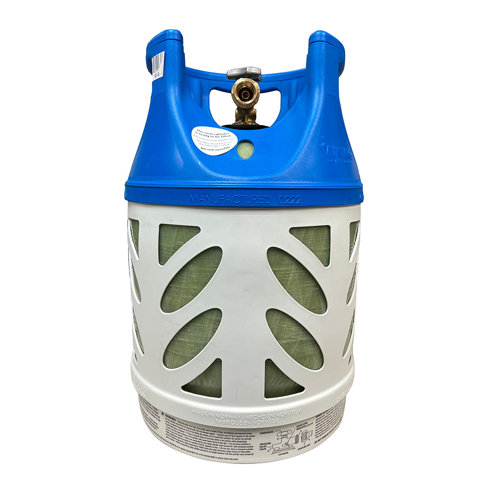 TRIDENT 17 LB. FIBERGLASS PROPANE CYLINDER
