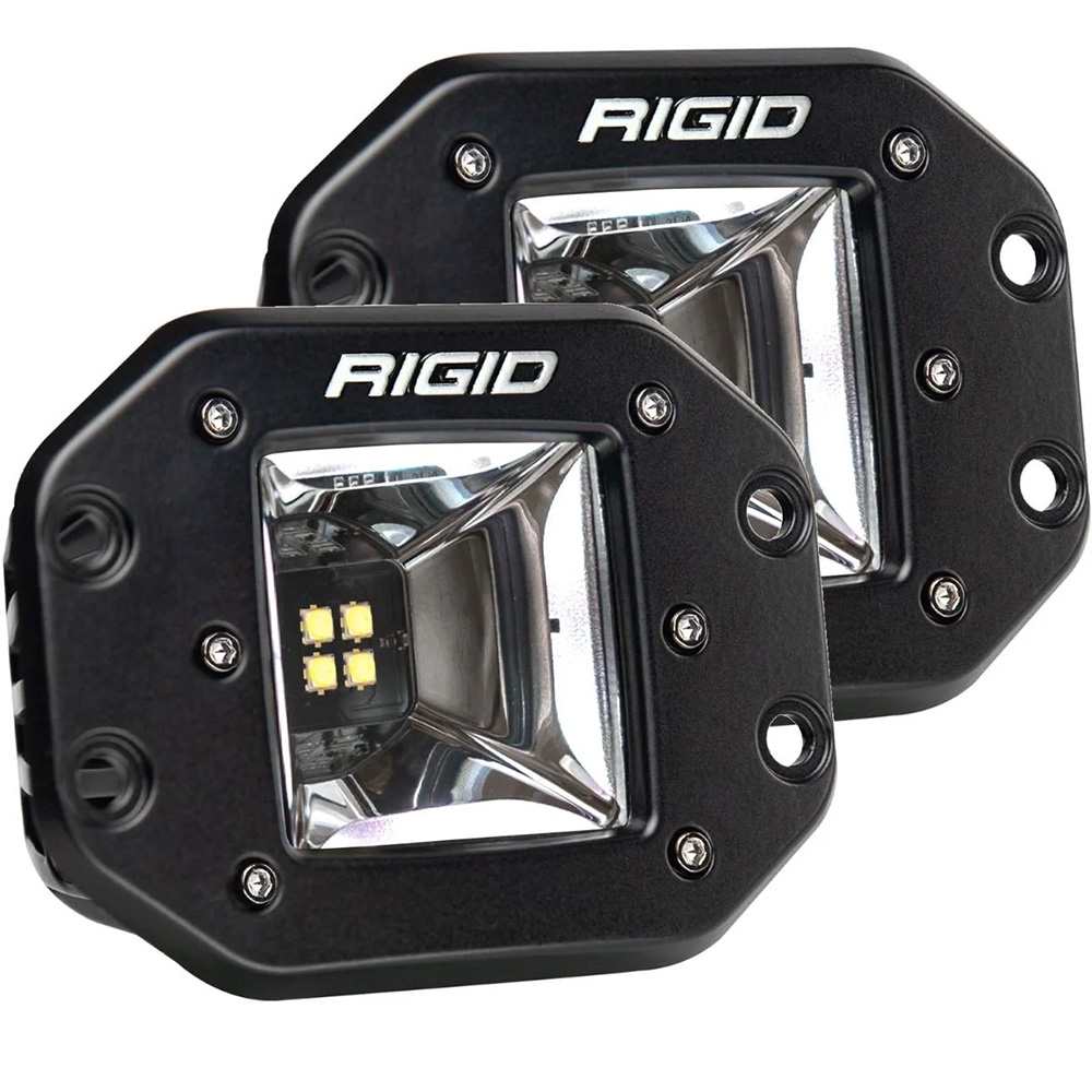 RIGID RADIANCE + SCENE RGBW FLUSH MOUNT PAIR