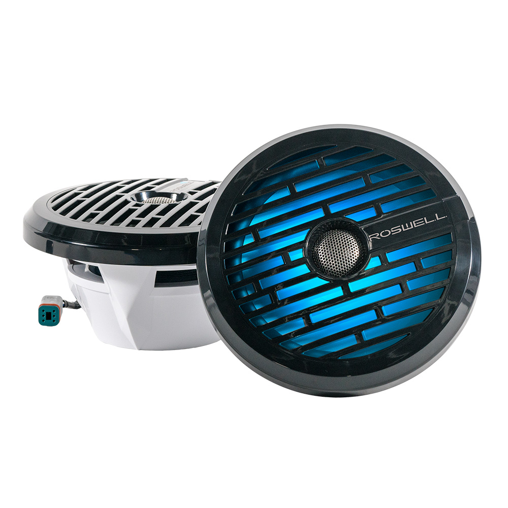 ROSWELL R1 8" MARINE SPEAKER BLACK