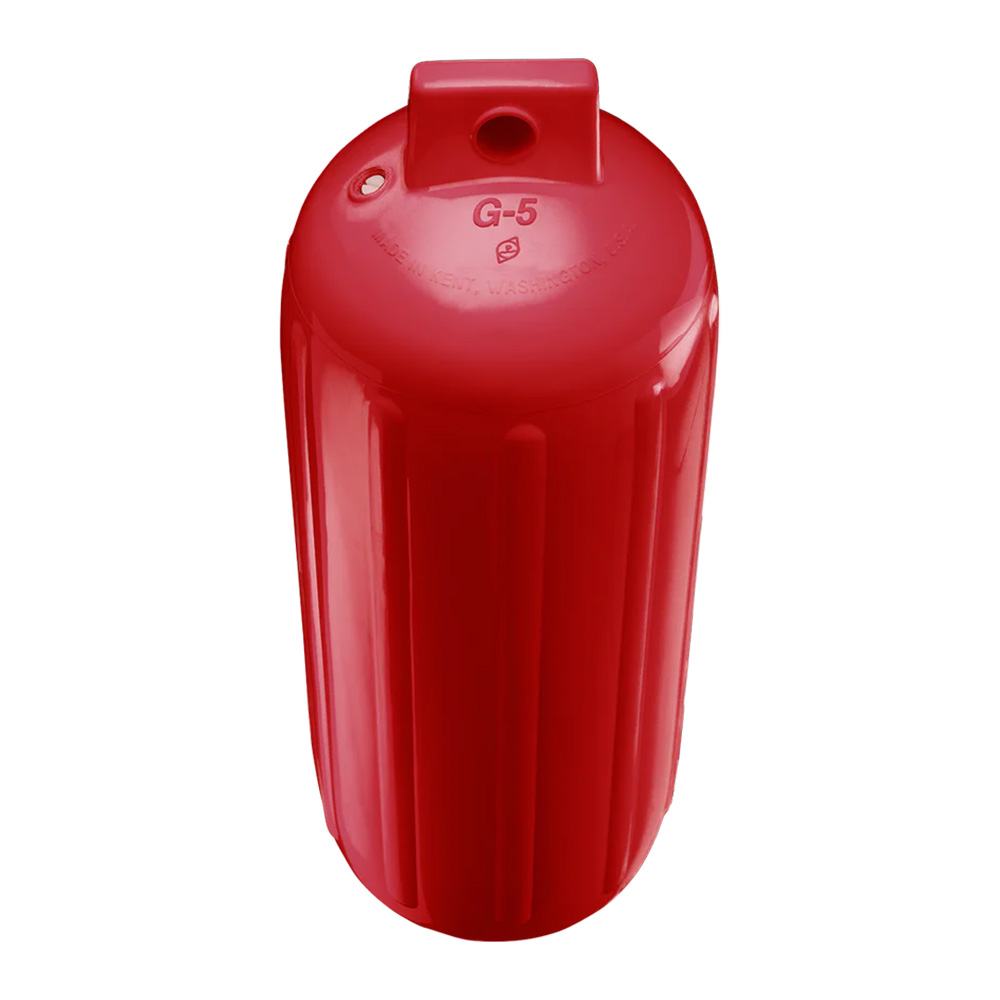 POLYFORM G-5 TWIN EYE FENDER 8.8" X 26.8" CLASSIC RED - Image 2