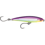 RAPALA X-RAP TWITCHIN' MINNOW 4" PURPLE CHARTREUSE