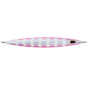 WILLIAMSON KENSAKI JIG 220 6.75" 7.75OZ SILVER PINK ZEBRA