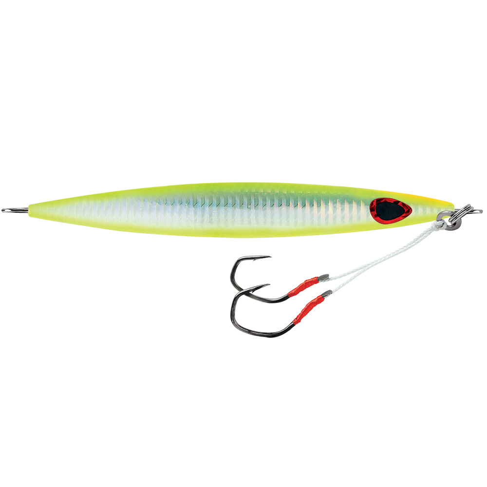WILLIAMSON KENSAKI JIG 220 6.75" 7.75OZ CHT GLOW ZEBRA UV - Image 2