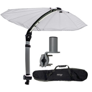 TACO SHADEFIN MINI WITH WHITE FABRIC, BAG & ROUND RAIL MOUNT