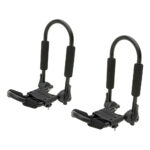 CURT ADJUSTABLE ALUMINUM ROOF RACK KAYAK HOLDERS
