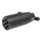 CURT ELECTRICAL ADAPTER 7 WAY ROUND VEHICLE TO 4 WAY FLAT