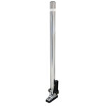 PERKO 14" FOLDING MOUNT POLE LIGHT- WHITE ALL ROUND LIGHT