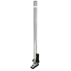 PERKO 14" FOLDING MOUNT POLE LIGHT- WHITE ALL ROUND LIGHT