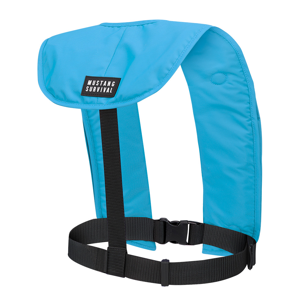 MUSTANG MIT 70 AUTOMATIC INFLATABLE PFD AZURE BLUE - Image 3