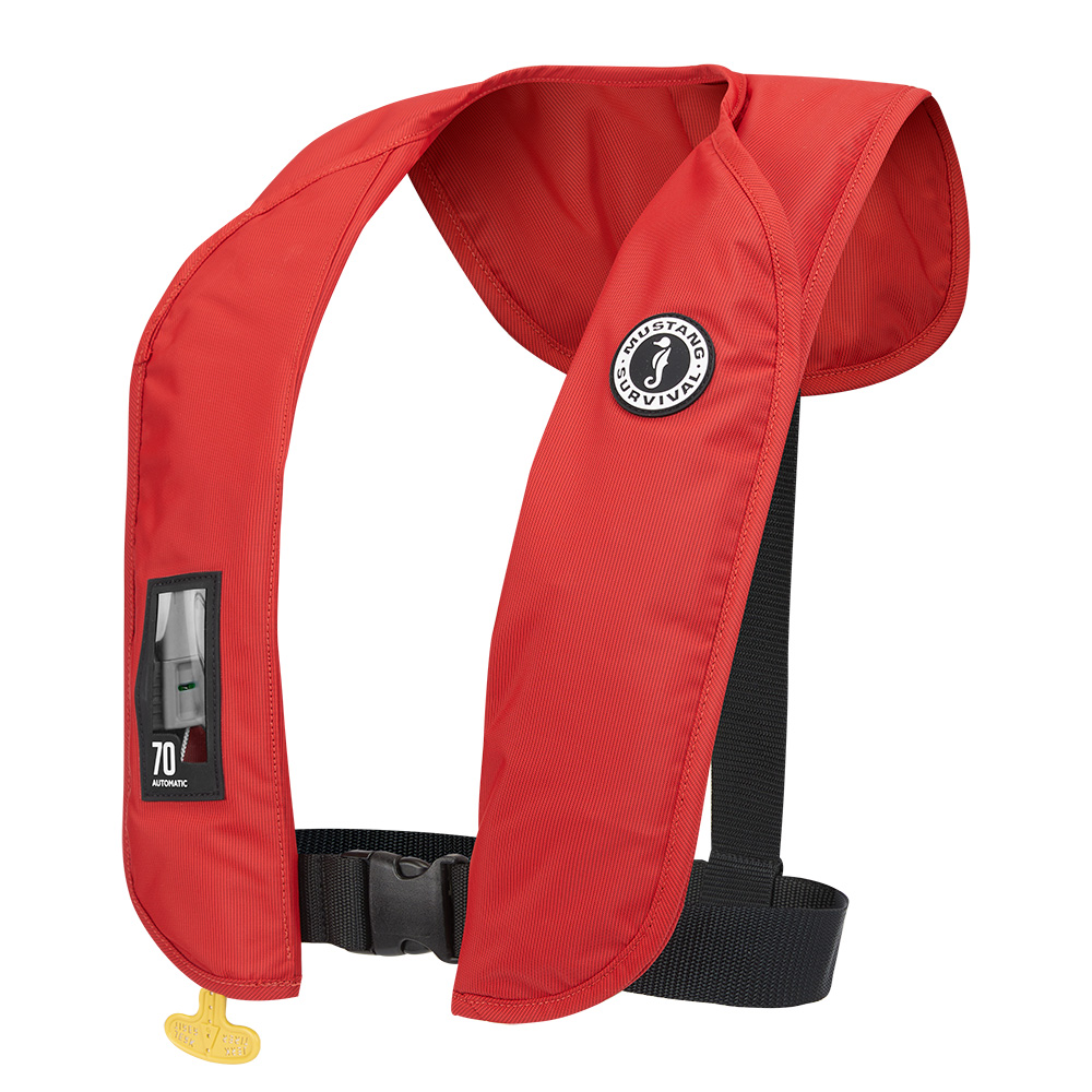 MUSTANG MIT 70 AUTOMATIC INFLATABLE PFD RED - Image 2