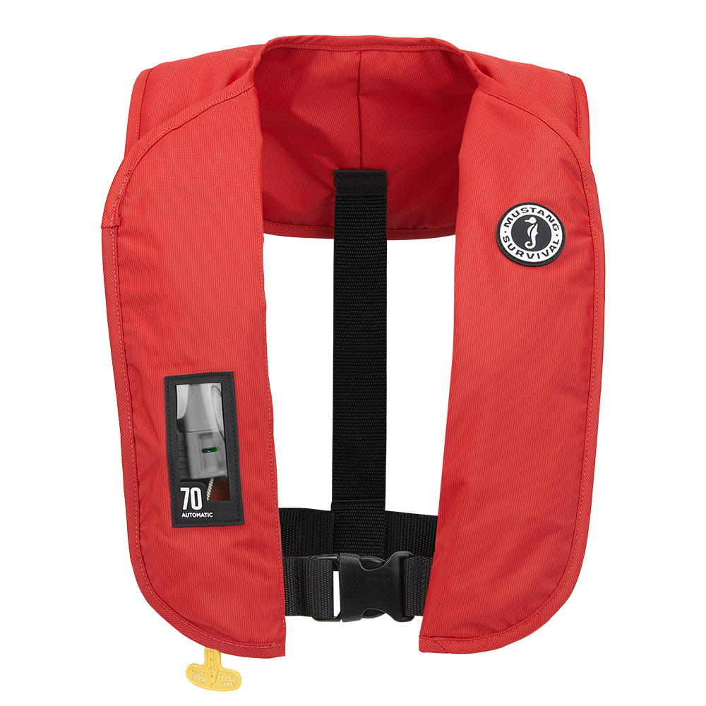 MUSTANG MIT 70 AUTOMATIC INFLATABLE PFD RED