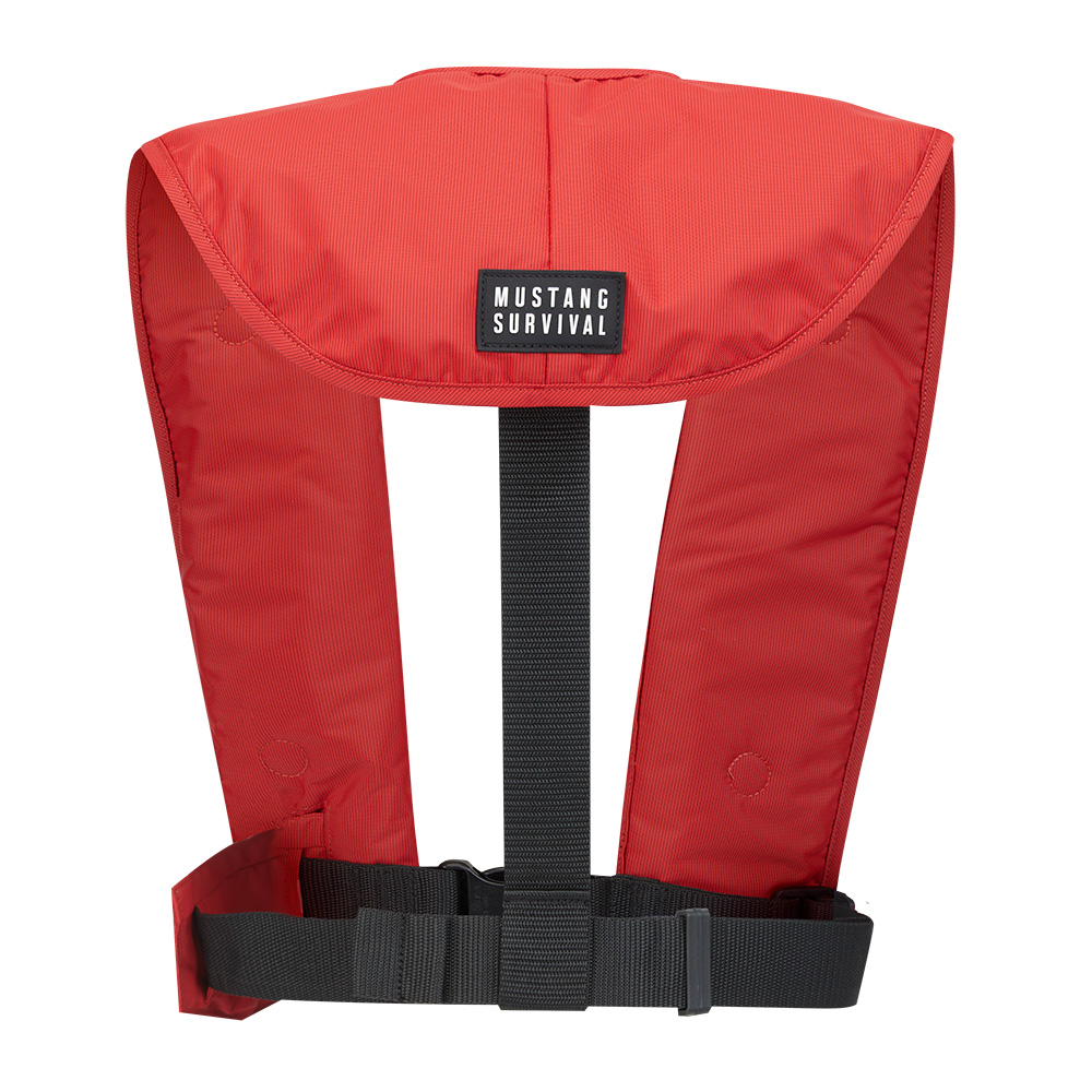 MUSTANG MIT 100 CONVERTIBLE INFLATABLE PFD RED - Image 4