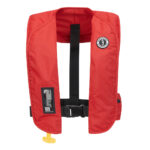 MUSTANG MIT 100 CONVERTIBLE INFLATABLE PFD RED