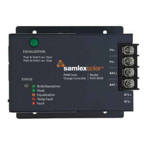 SAMLEX SOLAR CHARGE CONTROLLER 12/24 PWM 30 AMP