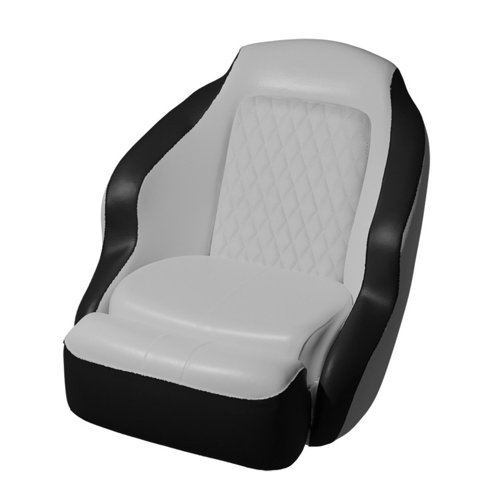 TACO ANCLOTE DIAMOND BUCKET SEAT WHITE/BLACK