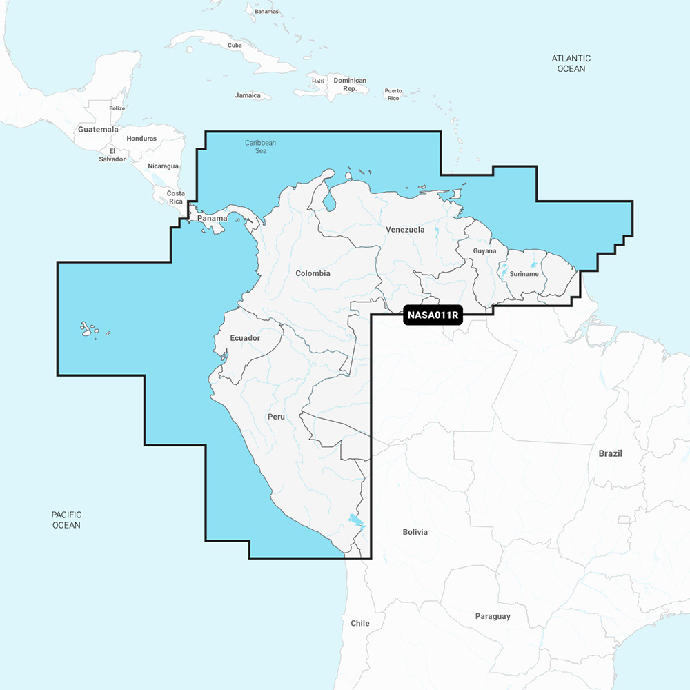 NAVIONICS NASA011R SOUTH AMERICA NORTH