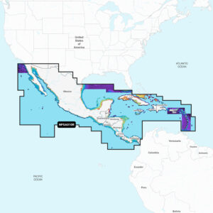 NAVIONICS PLATINUM+ NPSA010R CENTRAL AMERICA & CARIBBEAN