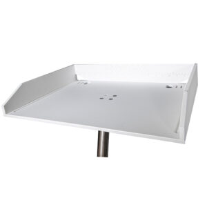 MAGMA 16" X 20" WHITE FILLET TABLE WITH LEVEL LOCK MOUNT