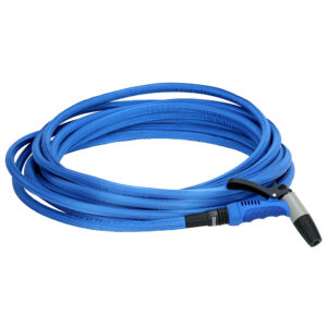 HOSECOIL 25' BLUE FLEXIBLE HOSE KIT W/ RUBBER TIP NOZZLE