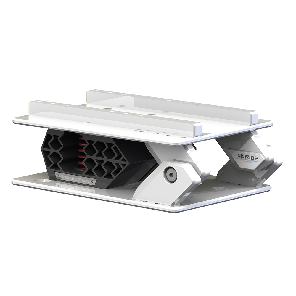 ROSWELL RIDE SEAT SUSPENSION SYSTEM WHITE