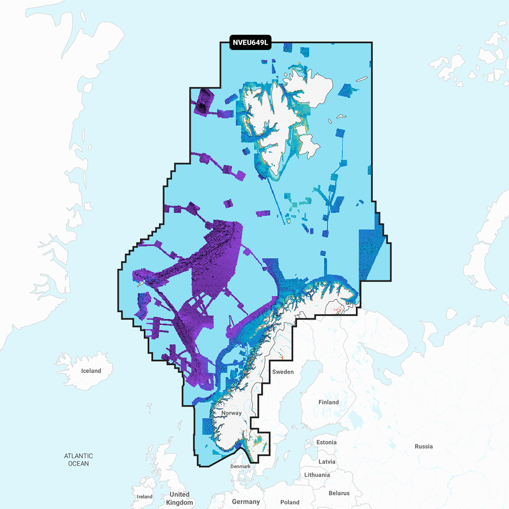 GARMIN NAVIONICS VISION+ NVEU649L NORWAY