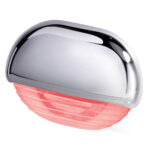 HELLA EASY FIT STEP LAMP RED CHROME CAP