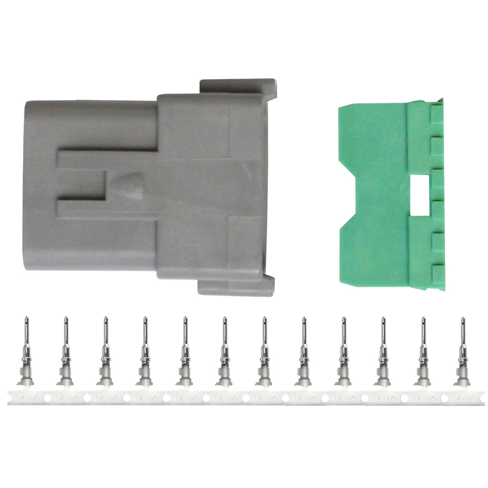 PACER DT DEUTSCH RECEPTACLE REPAIR KIT 14-18 AWG (12