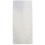SEA BRACKETS 18" STRAIGHT TROLLING MOTOR PLATE