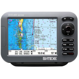 SITEX STANDALONE 8" CHART PLOTTER SYSTEM W/ COLOR LCD,