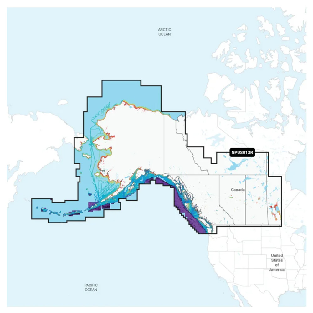 NAVIONICS PLATINUM+ NPUS013R CANADA WEST & ALASKA