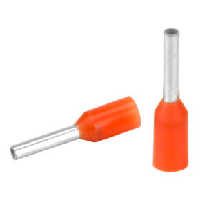 PACER ORANGE 20-22 AWG  FERRULE 6MM - 25PK
