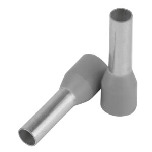 PACER GREY 12AWG FERRULE 10MM - 25PK