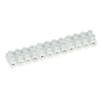 PACER 20A EURO STYLE TERMINAL BLOCK, 12 GANG - 5PK