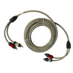 MARINE AUDIO 6' RCA CABLE TWISTED PAIR