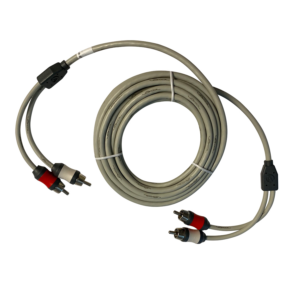 MARINE AUDIO 12' RCA CABLE TWISTED PAIR MARINE