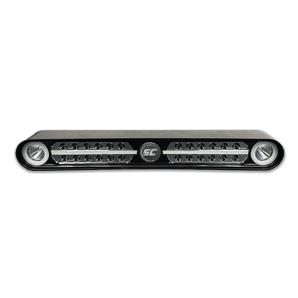 SHADOW-CASTER EAGLE RAY LED LIGHT BAR BLACK HOUSING DUAL
