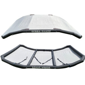 SEBBA SHADE 8X12 GREY SUN SHADE F/ BOATS 26'+