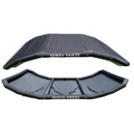 SEBBA SHADE 8X12 BLACK SUN SHADE F/ BOATS 26'+