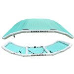 SEBBA SHADE 8X12 SEAFOAM SUN SHADE F/ BOATS 26'+