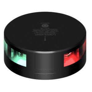 LOPOLIGHT COMBINED SIDELIGHT 1NM BLACK HOUSING FB BASE