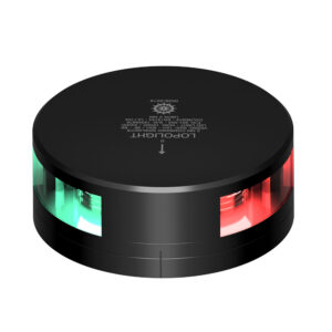 LOPOLIGHT COMBINED SIDELIGHT 2NM BLACK HOUSING FB BASE