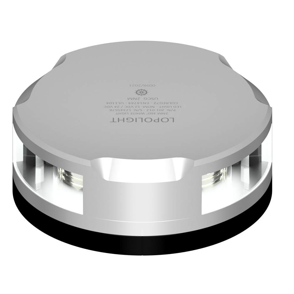 LOPOLIGHT 360 DEGREE ANCHOR LIGHT WITH STROBE 2NM