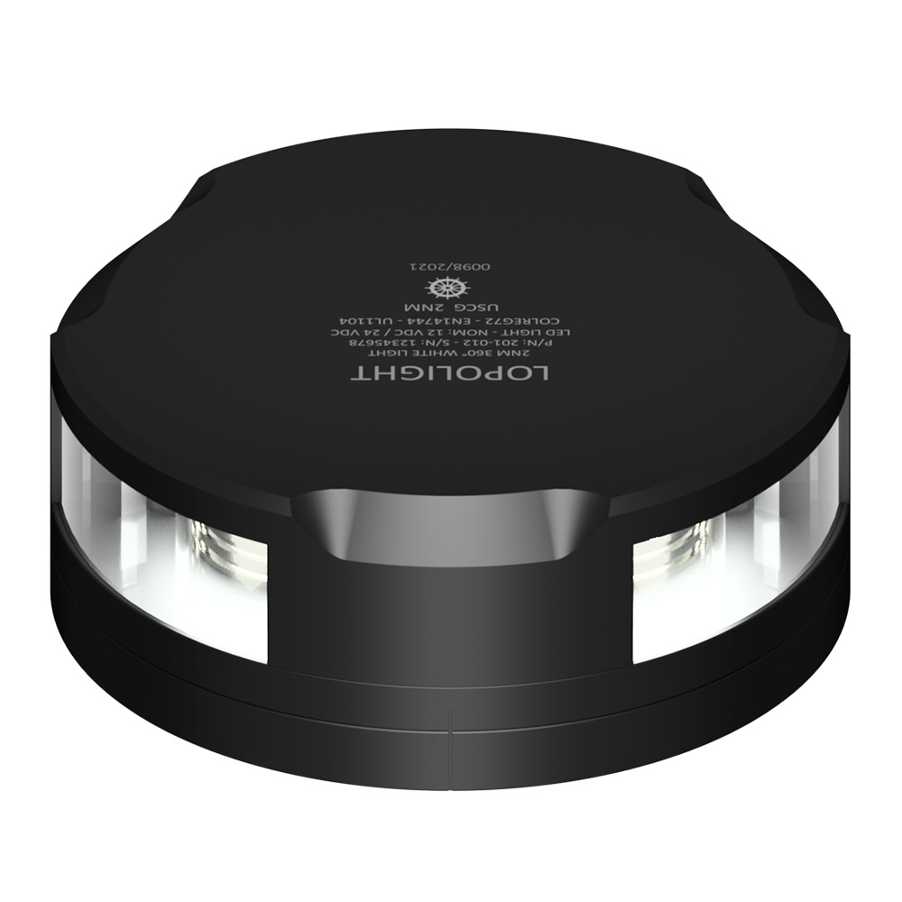 LOPOLIGHT MASTHEAD/360 DEGREE LIGHT 3NM BLACK HOUSING