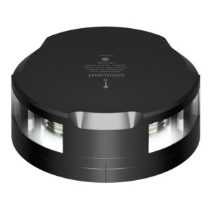 LOPOLIGHT 360 DEGREE STERN LIGHT 2NM BLACK HOUSING